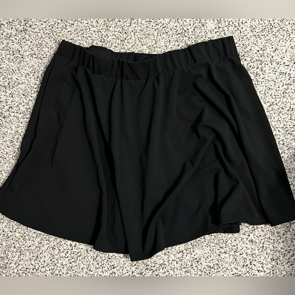 White Birch Black Skirt 2X